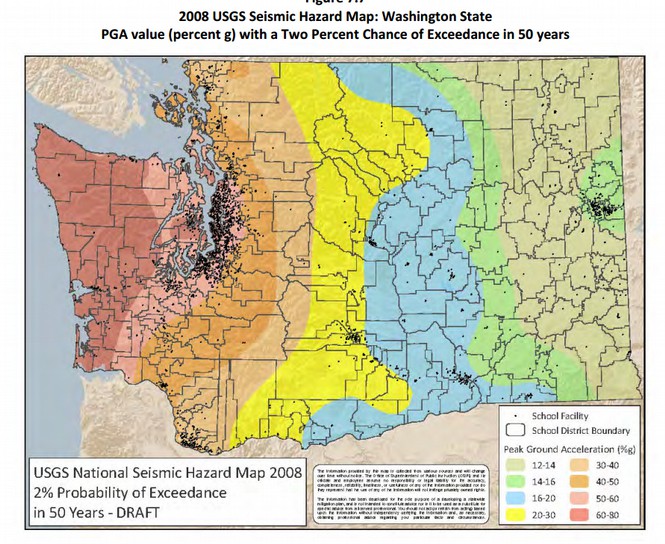 schools in washington state map